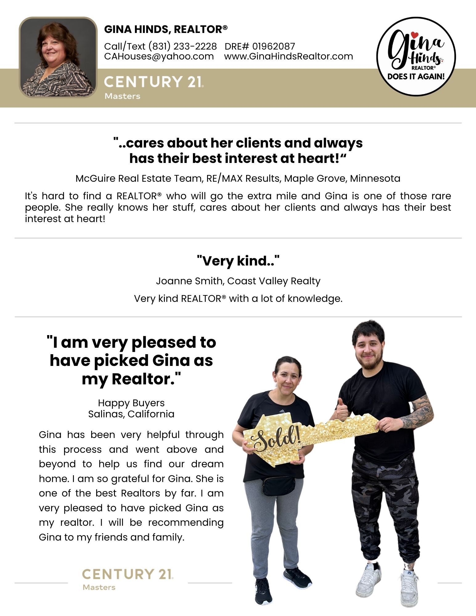 Gina Hinds, REALTOR®