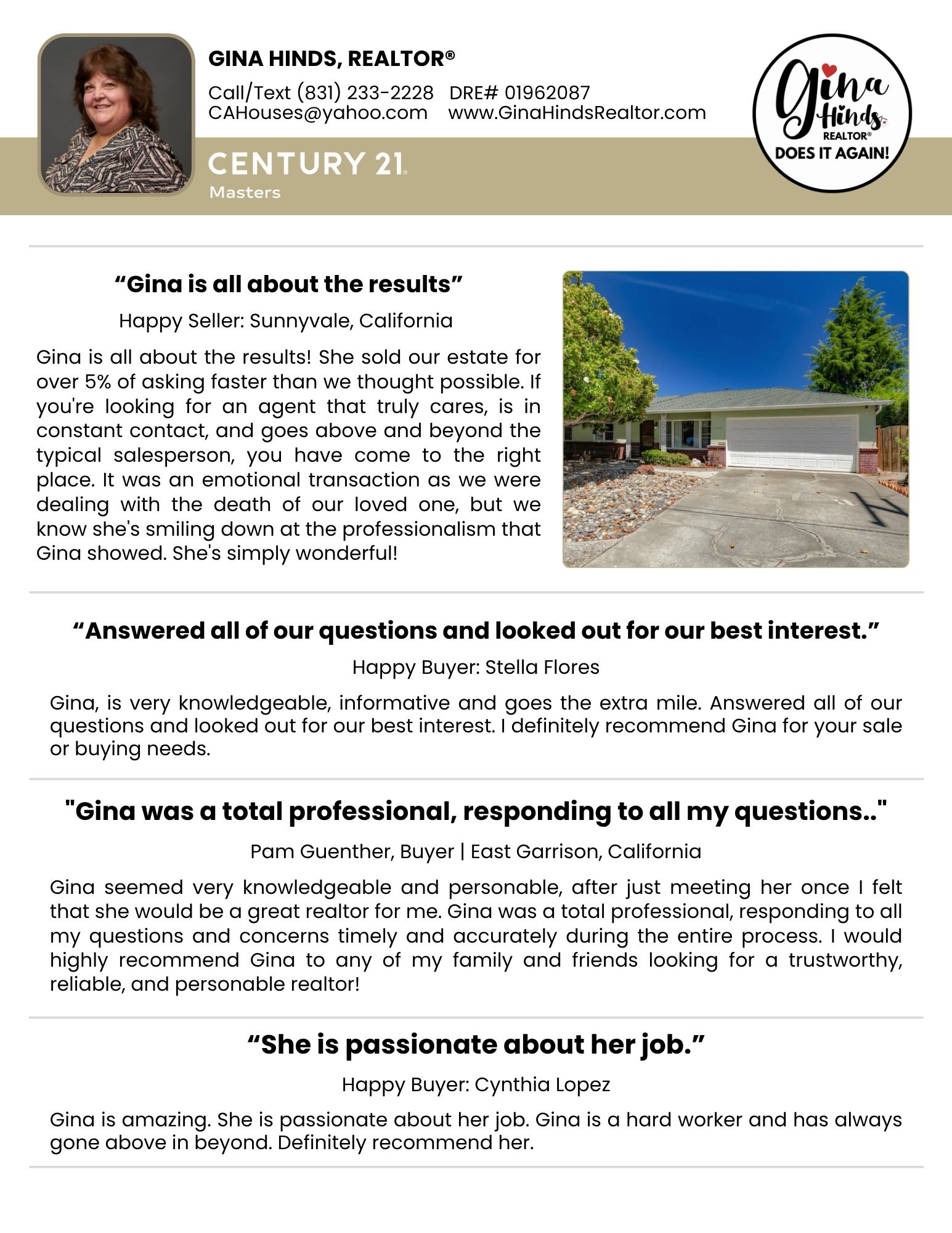 Gina Hinds, REALTOR®