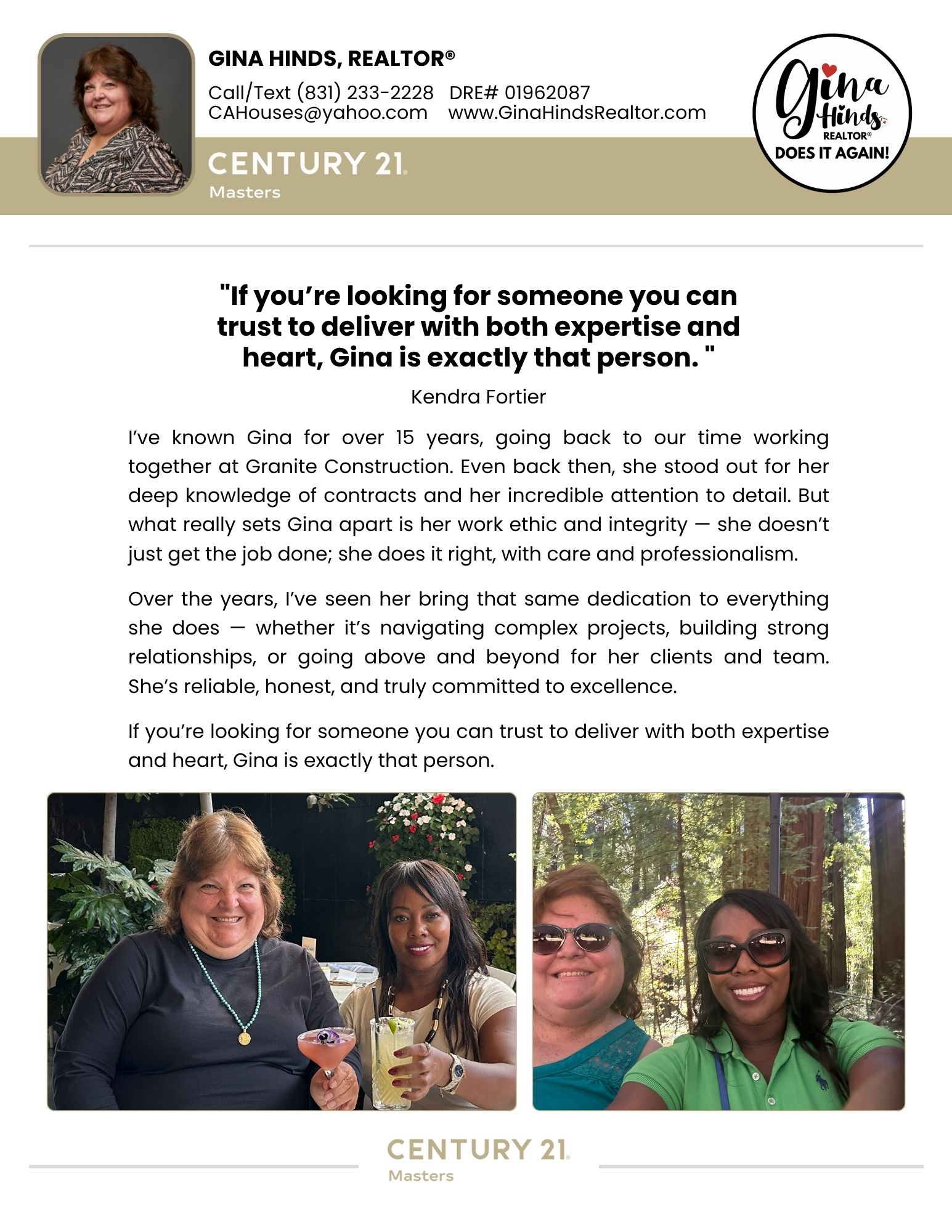 Gina Hinds, REALTOR®