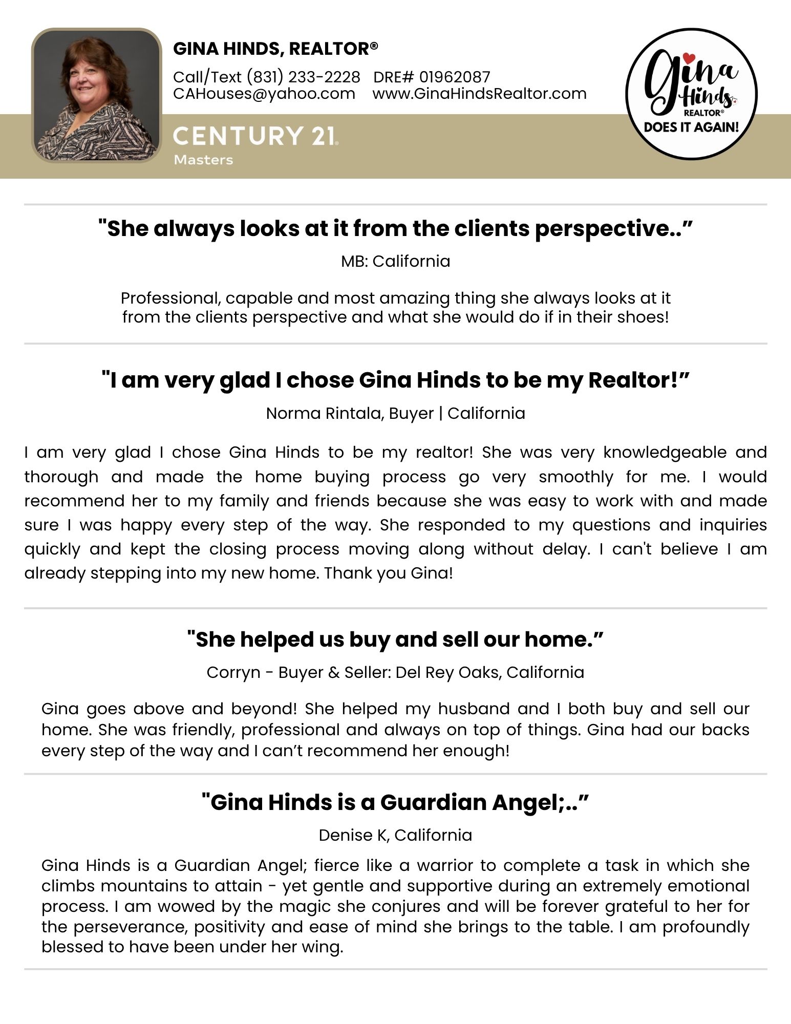 Gina Hinds, REALTOR®