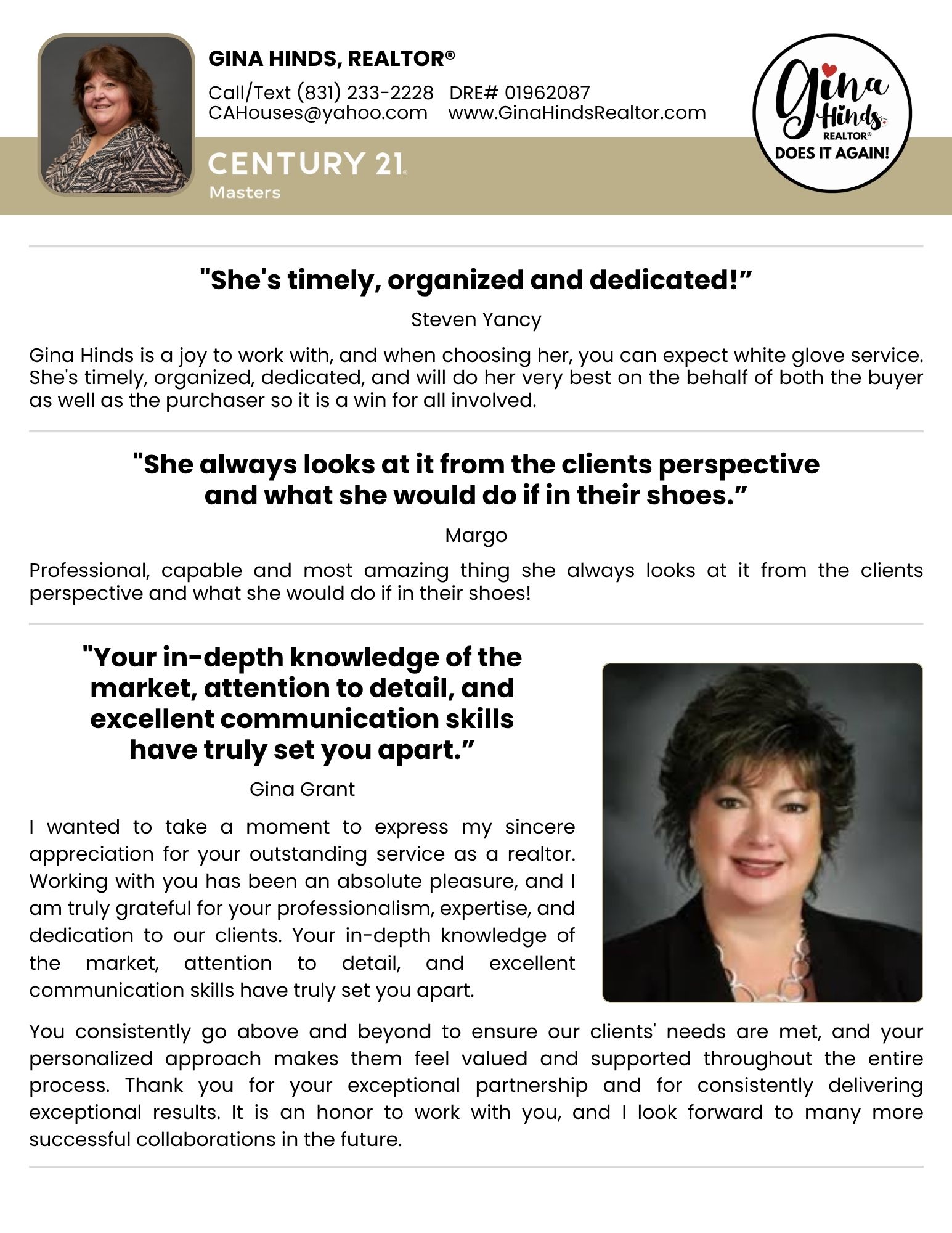 Gina Hinds, REALTOR®