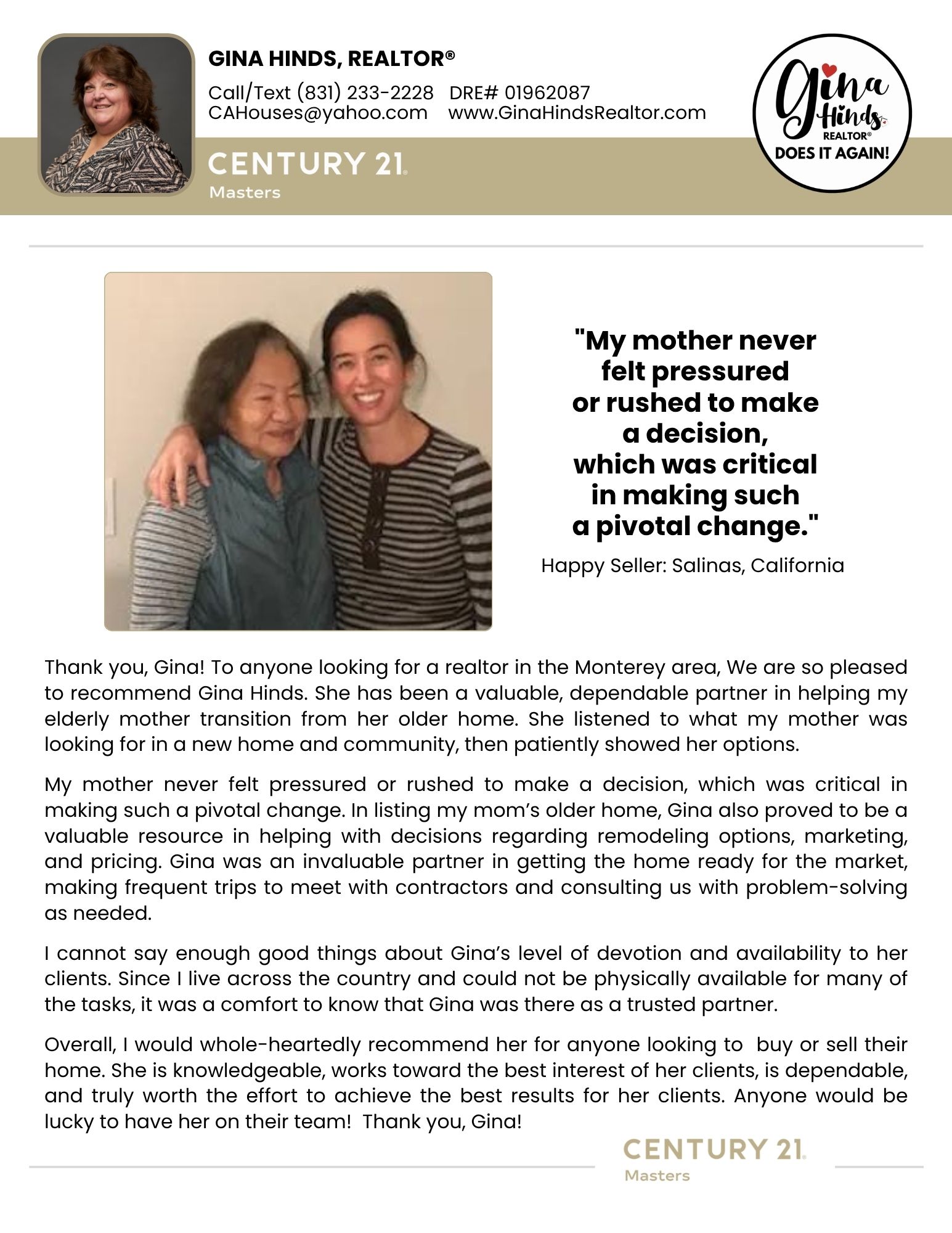 Gina Hinds, REALTOR®