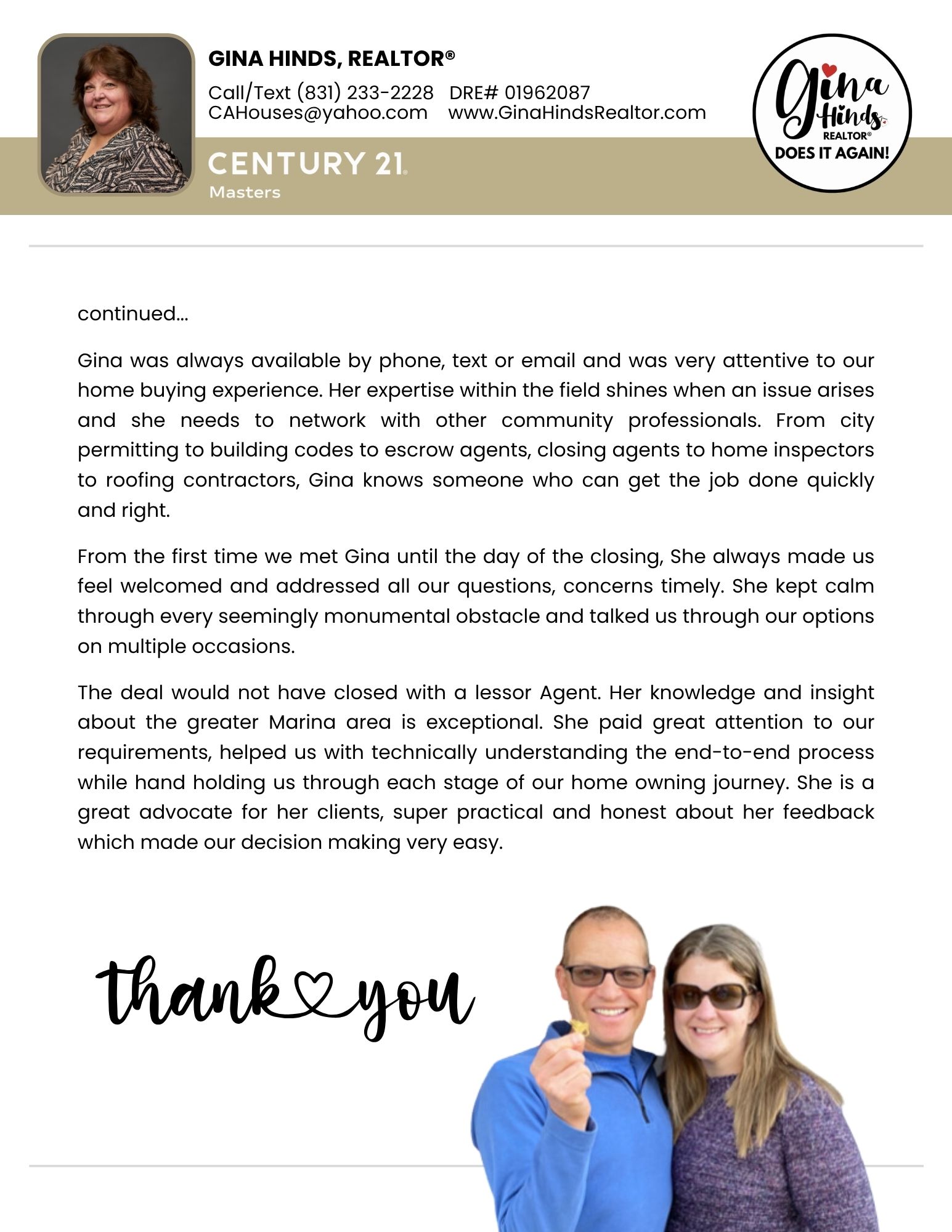 Gina Hinds, REALTOR®